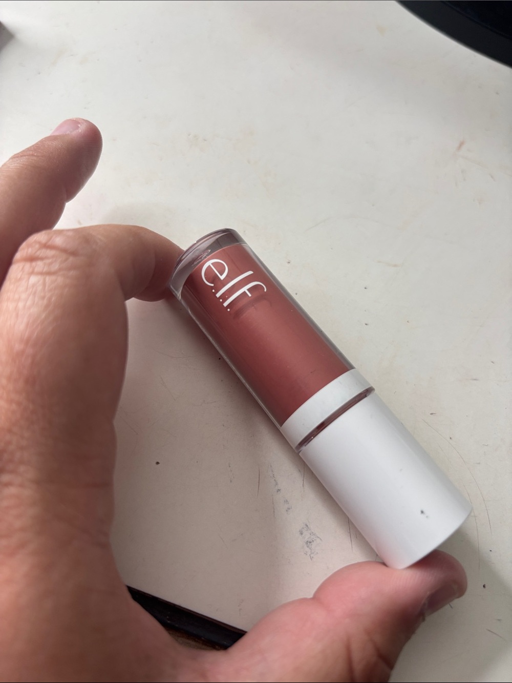 Camo lipstick blush